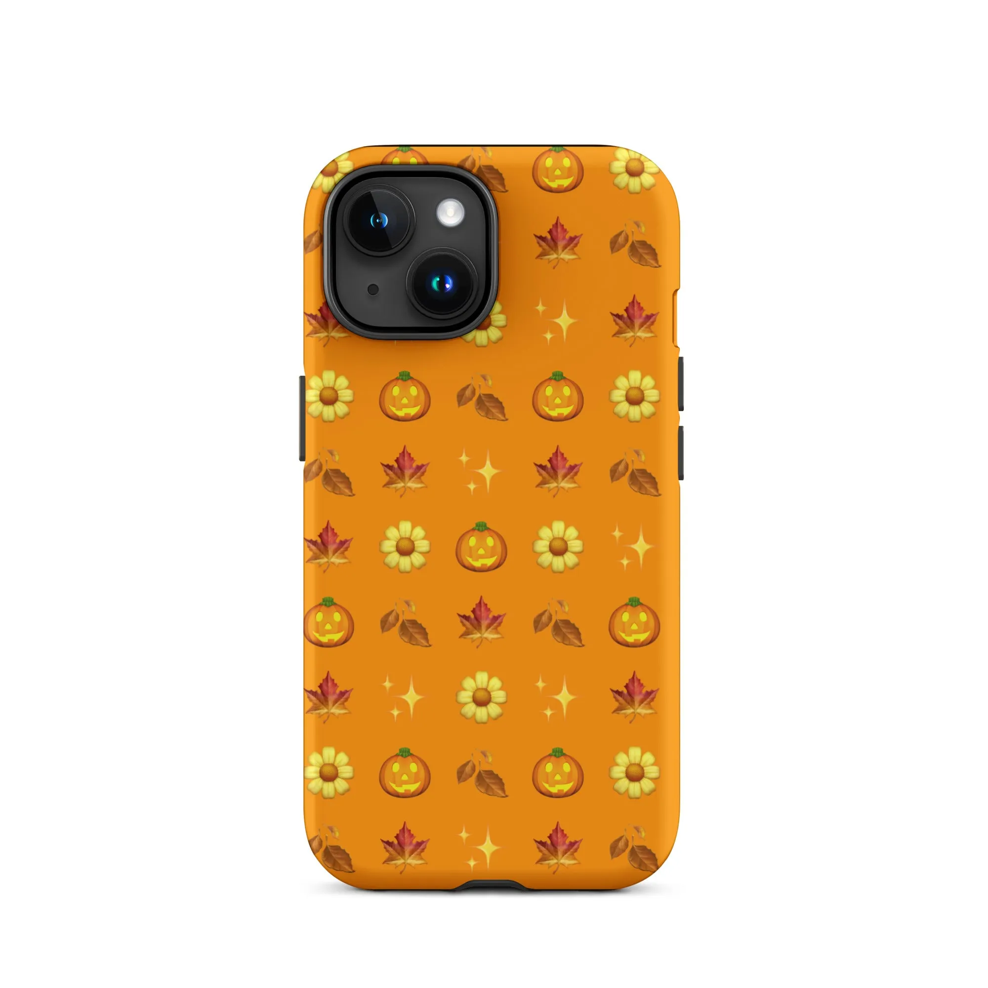 Autumn fall pattern iPhone case